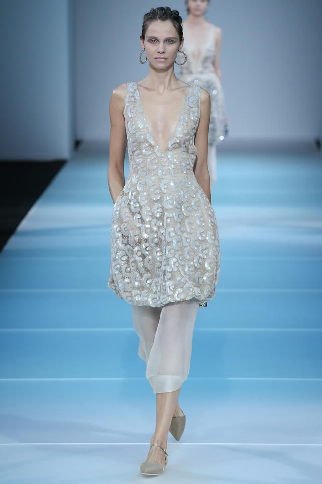 MILAN FASHION WEEK GIORGIO ARMANI S/S Collection
