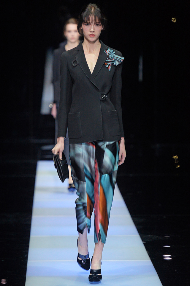 Giorgio Armani RTW fall 2015 Collection