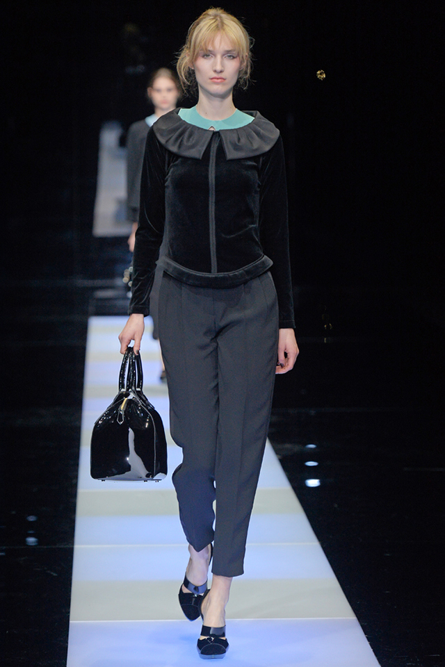 RTW fall Giorgio Armani 2015 Collection