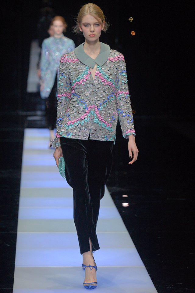 2015 RTW fall Giorgio Armani Collection