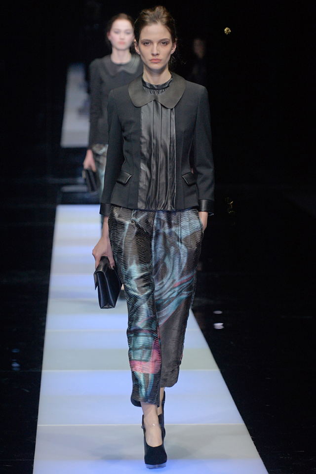 Giorgio Armani RTW fall Latest 2015 Collection
