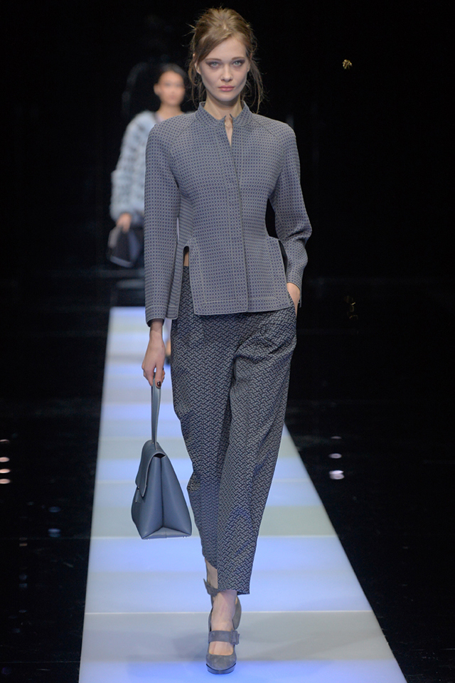 Latest Collection by Giorgio Armani RTW fall 2015