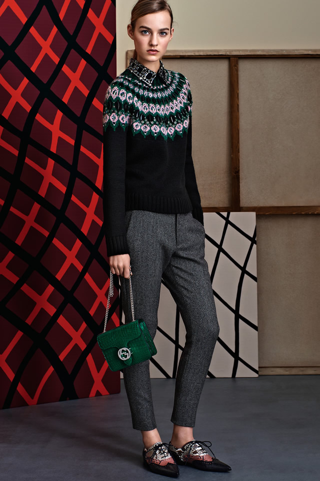 2015 Latest Gucci Pre Fall Collection