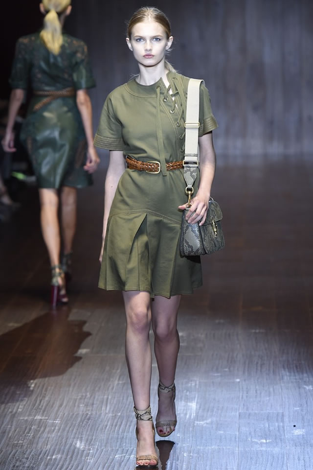 Milan Fashion Week S/S Gucci 2015 Collection