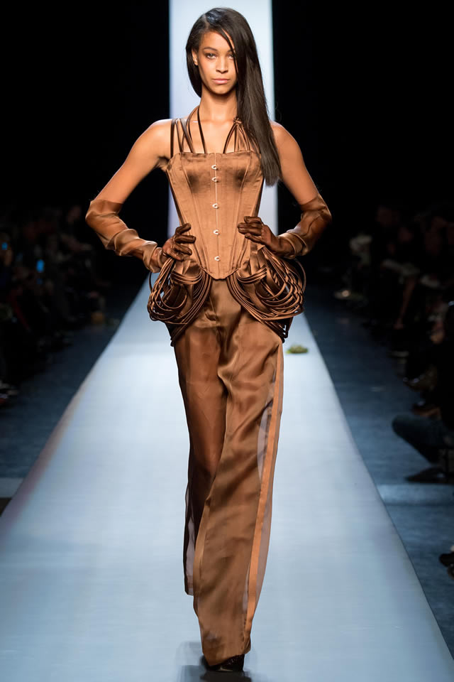 Latest Collection by Jean Paul Gaultier Paris SPRING 2015