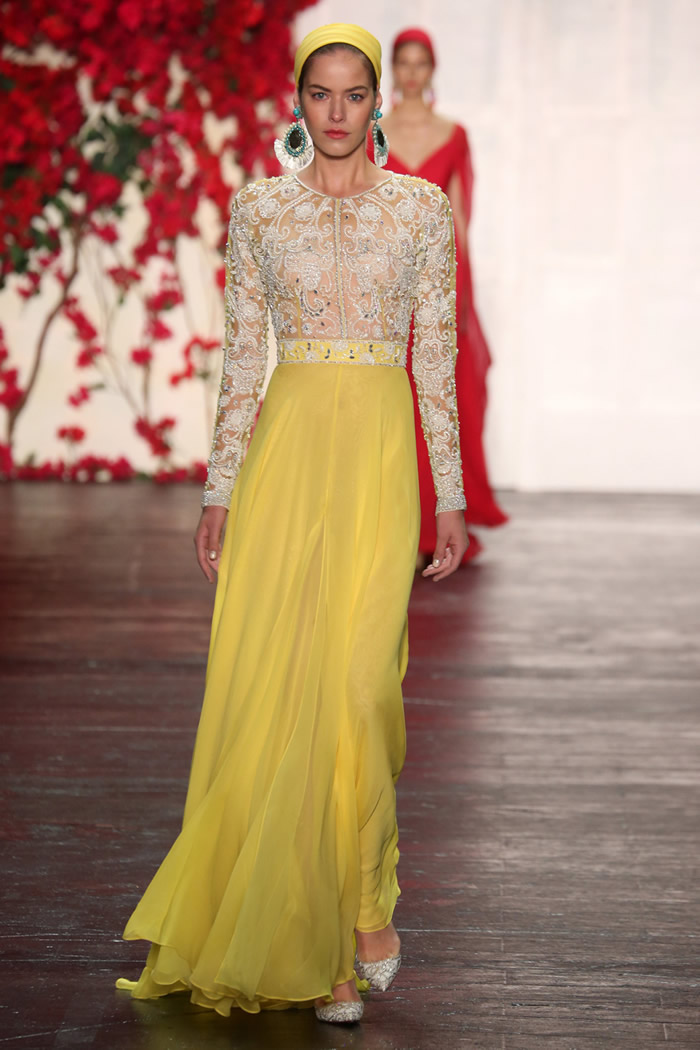 Spring Latest 2016 Naeem Khan Collection