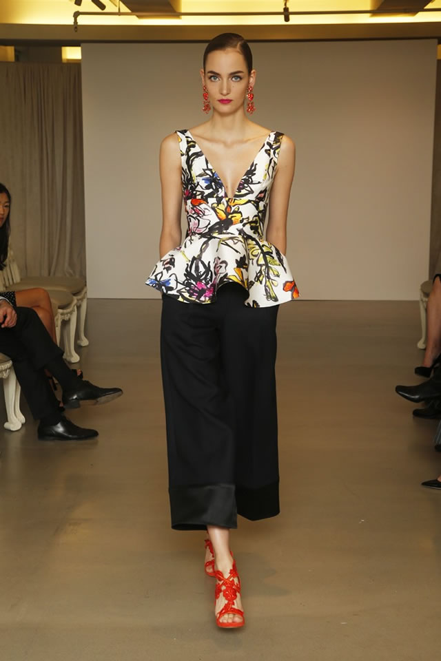 2015 Oscar De La Renta  New York Pre-Fall Collection