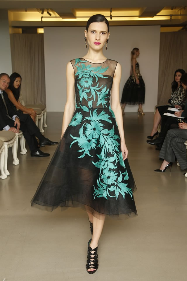 2015 Latest Oscar De La Renta  New York Collection