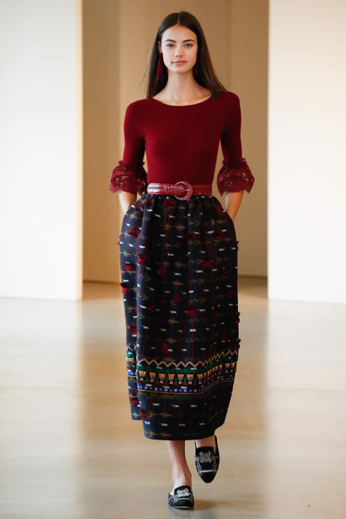 Oscar de la Renta Pre Fall  2017 Collection