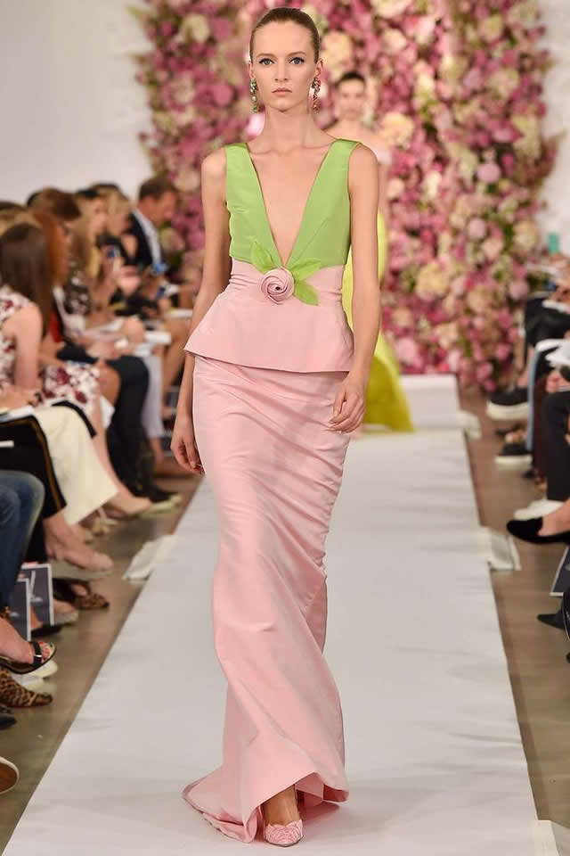 Latest Collection Spring 2015 by Oscar de la Renta