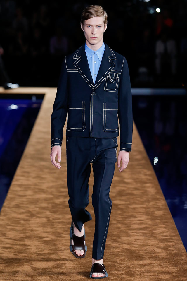 Prada Milan 2015 Spring Menswear Collection