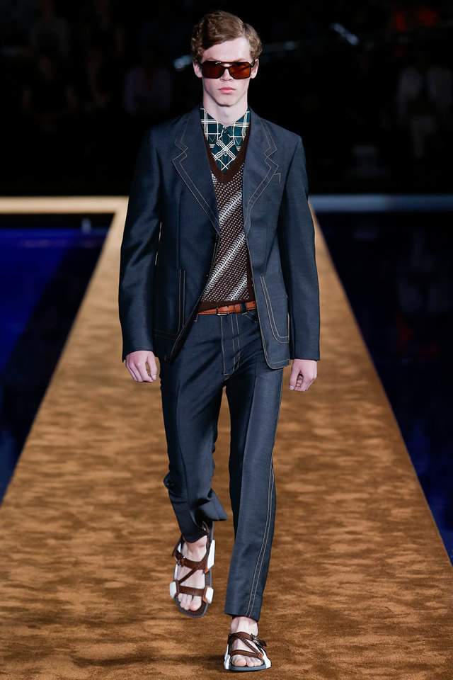 2015 Spring Menswear Prada Milan Collection