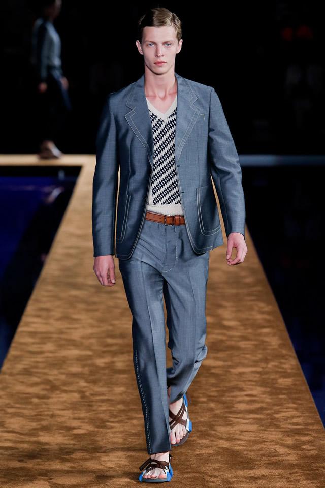 2015 Spring Menswear Prada Latest Collection