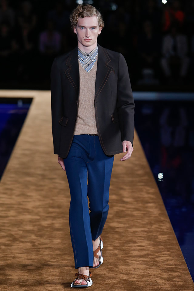 Prada Latest Milan 2015 Spring Menswear Collection