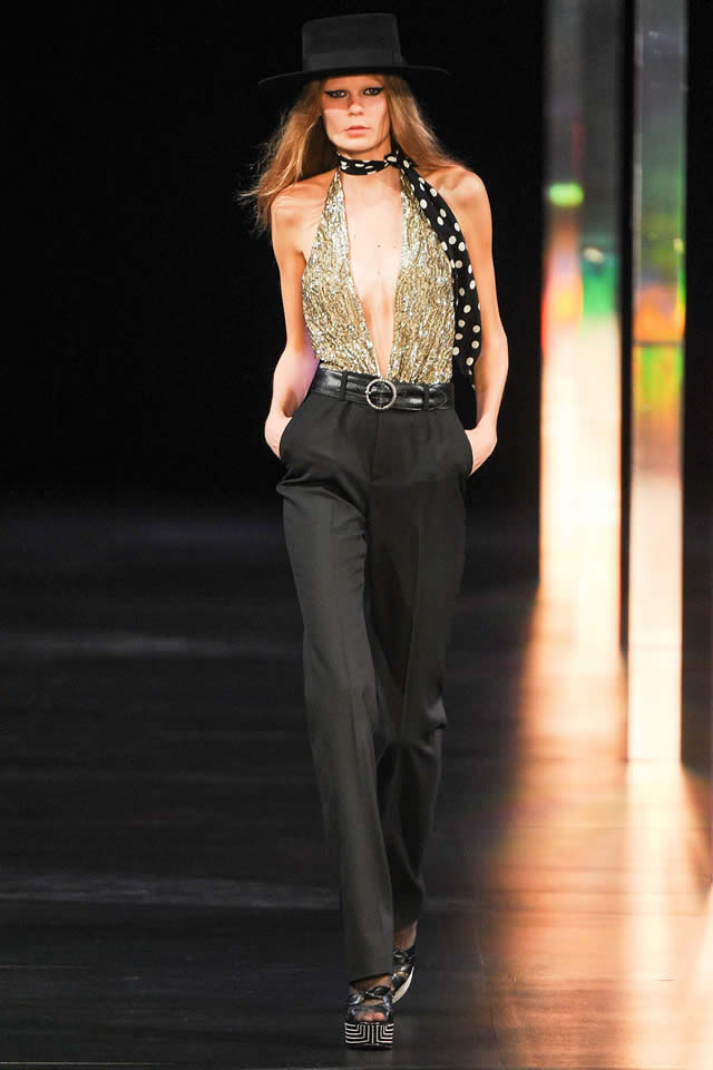 Paris Fashion Week RTW Saint Laurent Latest Collection