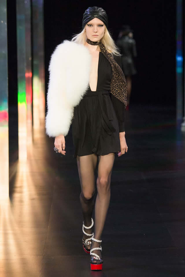 Paris Fashion Week RTW Latest Saint Laurent 2015 Collection