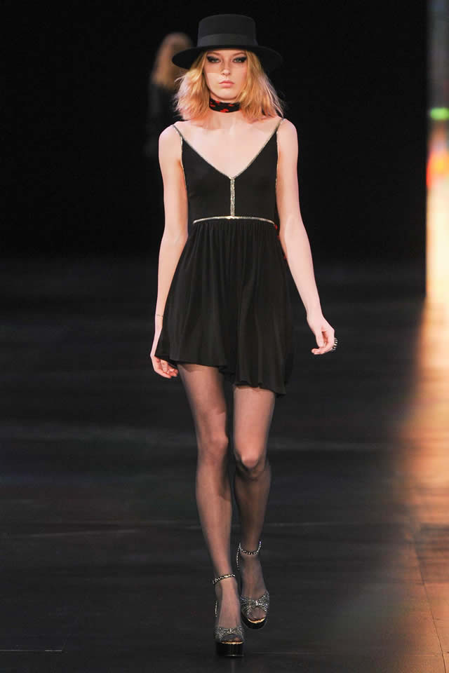 2015 Saint Laurent Paris Fashion Week RTW Collection