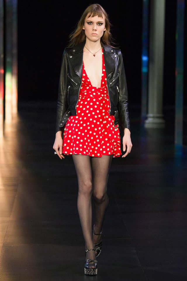 2015 Paris Fashion Week RTW Saint Laurent Collection