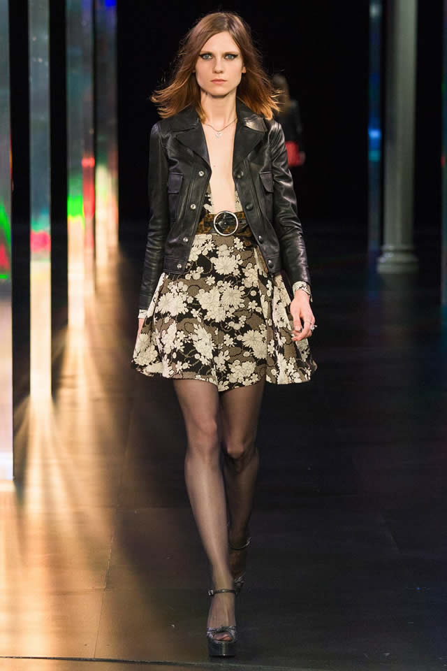 2015 Saint Laurent Paris Fashion Week RTW Collection