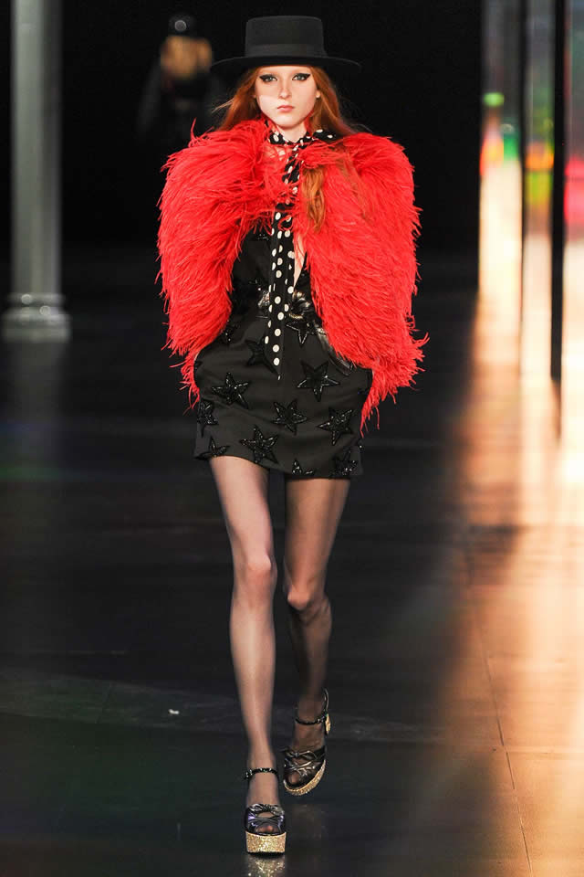 2015 Latest Paris Fashion Week RTW Saint Laurent Collection
