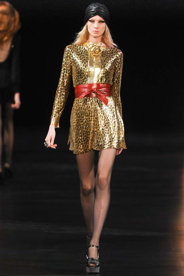 Paris Fashion Week RTW Saint Laurent Collection