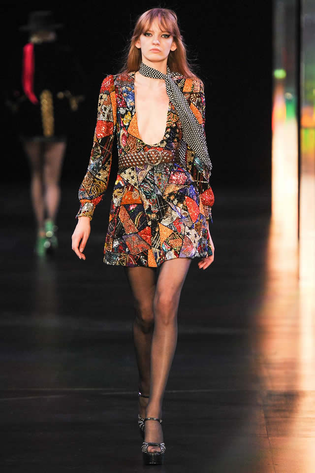 Saint Laurent Paris Fashion Week RTW Latest 2015 Collection