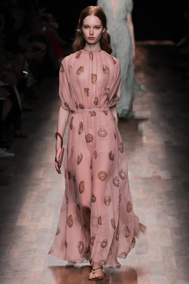Latest Collection by Valentino Milan Fashion Week S/S 2015