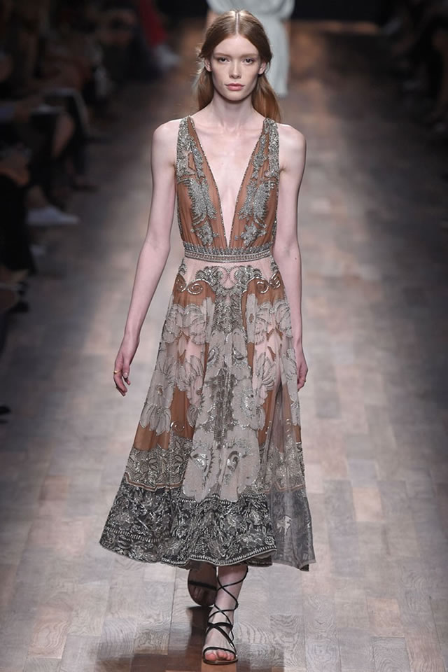 2015 Latest Paris Fashion Week S/S Valentino Collection