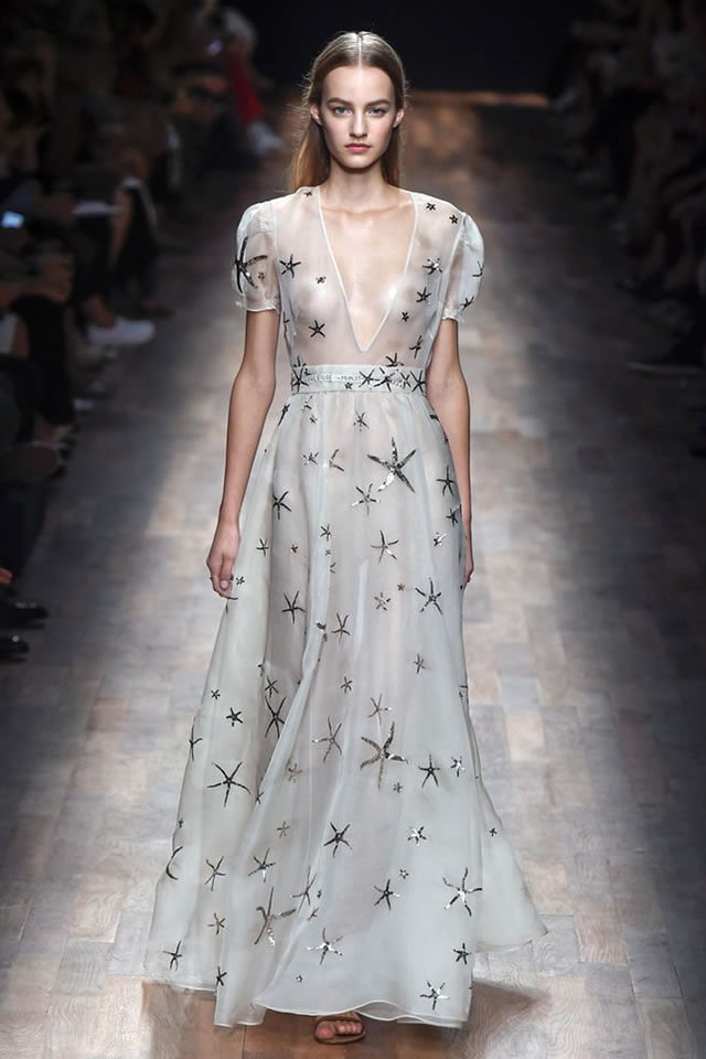 Latest Valentino Collection Paris Fashion Week S/S