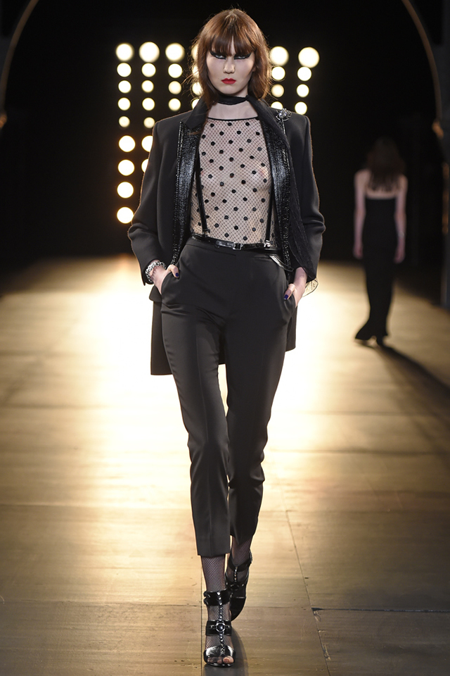Latest RTW fall Saint Laurent Collection