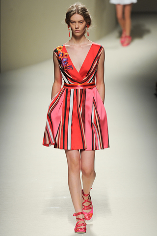 Spring latest 2014 Alberta Ferretti Milan Collection