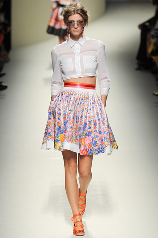 2014 latest Alberta Ferretti Milan Collection