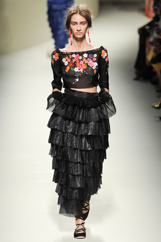 Milan Alberta Ferretti latest 2014 Collection