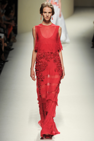 Spring latest Alberta Ferretti Milan Collection