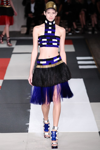 Alexander McQueen 2014 Spring Paris Collection