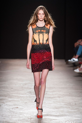 Angelo Marani latest Spring 2014 Milan Collection