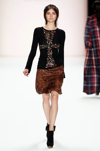 Anja Gockel Mercedes Benz Fashion Week 2014