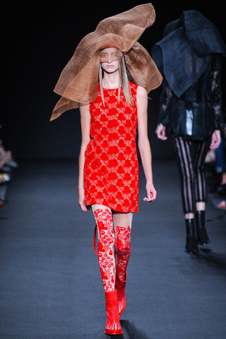 Ann Demeulemeester 2014 Paris Collection