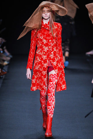 2014 latest Ann Demeulemeester Paris Collection