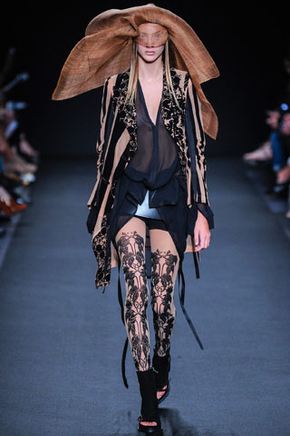 2014 Spring Ann Demeulemeester Paris Collection