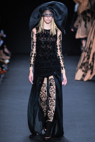 Paris Ann Demeulemeester Spring 2014 Collection