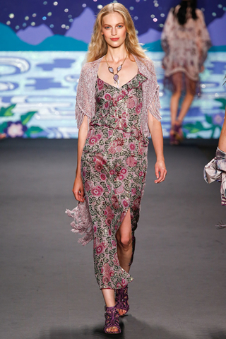 2014 Anna Sui Spring New York Collection