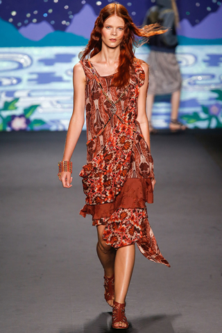 2014 New York Anna Sui Spring Collection