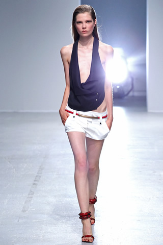 Paris Anthony Vaccarello latest 2014 Collection