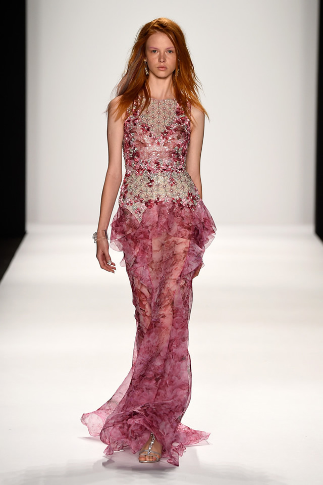 MBFW Spring 2015 Badgley Mischka Collection