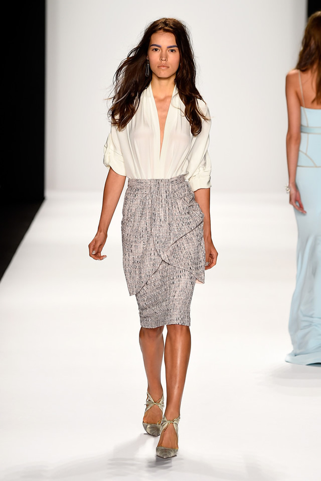 Badgley Mischka MBFW 2015 Spring Collection