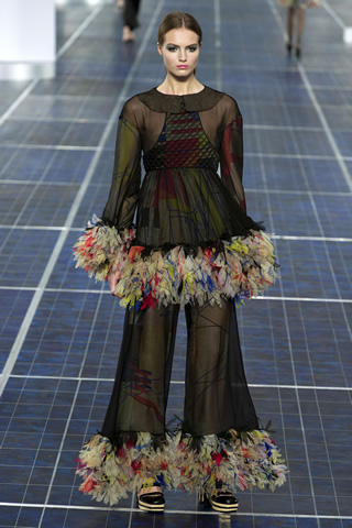 Latest Chanel Collection Paris 2014