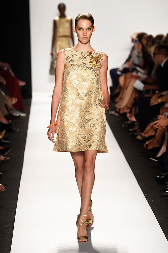 Dennis Basso 2015 MBFW Spring Collection