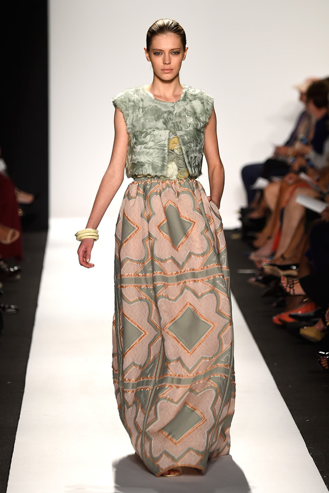 Dennis Basso Latest Spring 2015 MBFW Collection