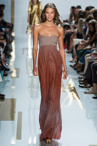 Diane Von Furstenberg 2014 Spring New York Collection